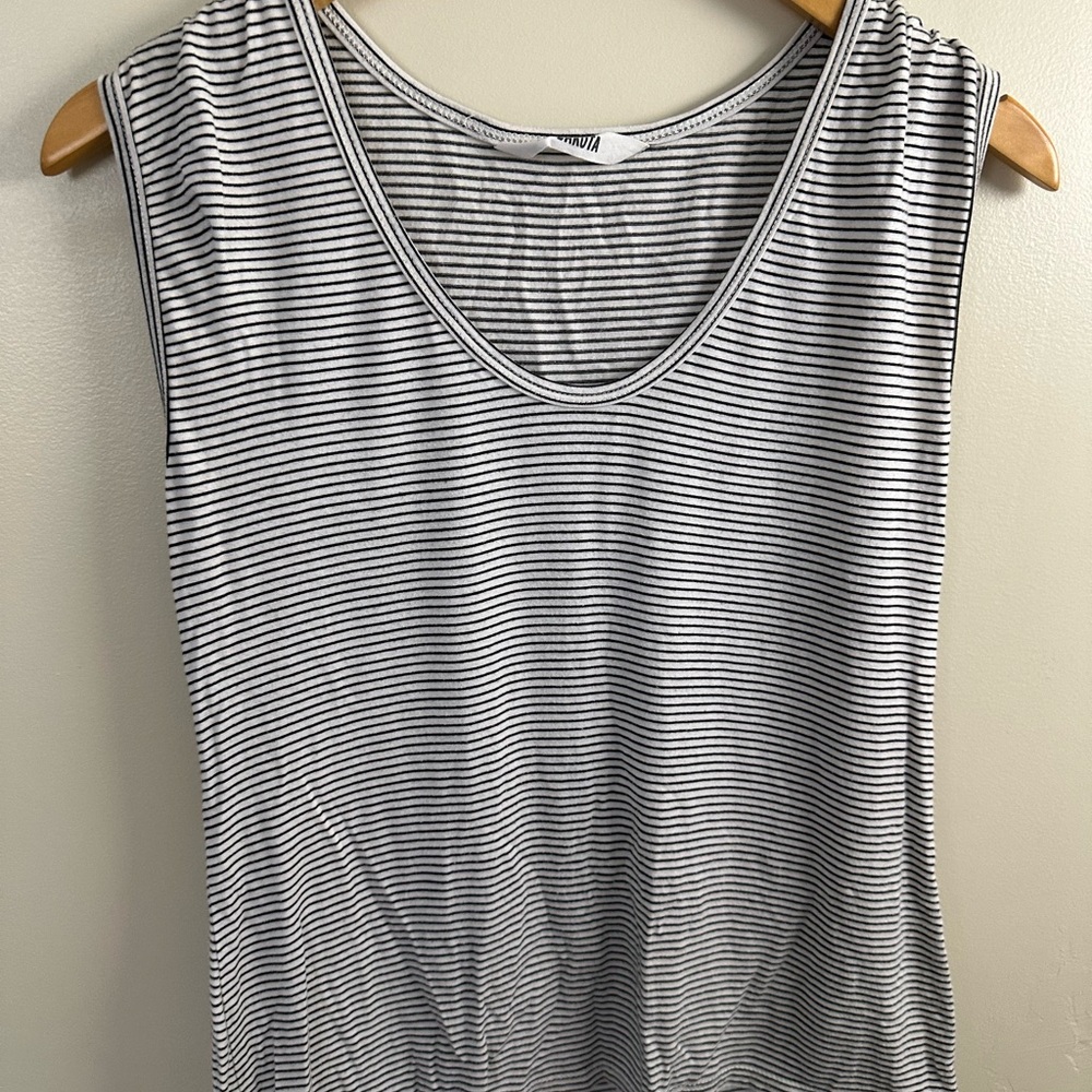 BB Dakota Monochrome Striped Tank